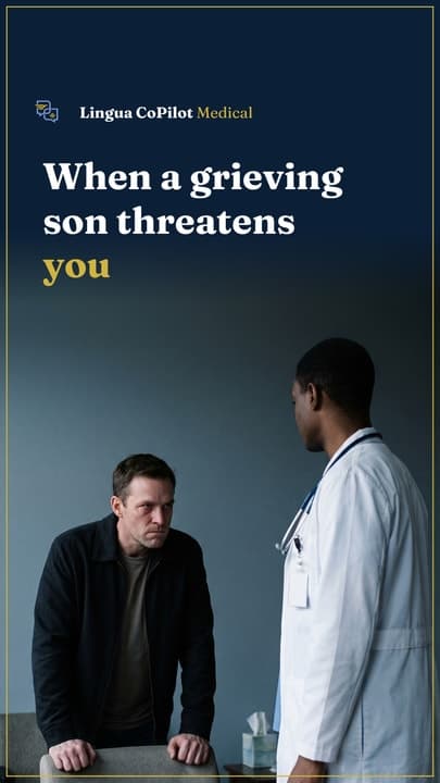 Workplace Violence Prevention station video on Lingua CoPilot Medical